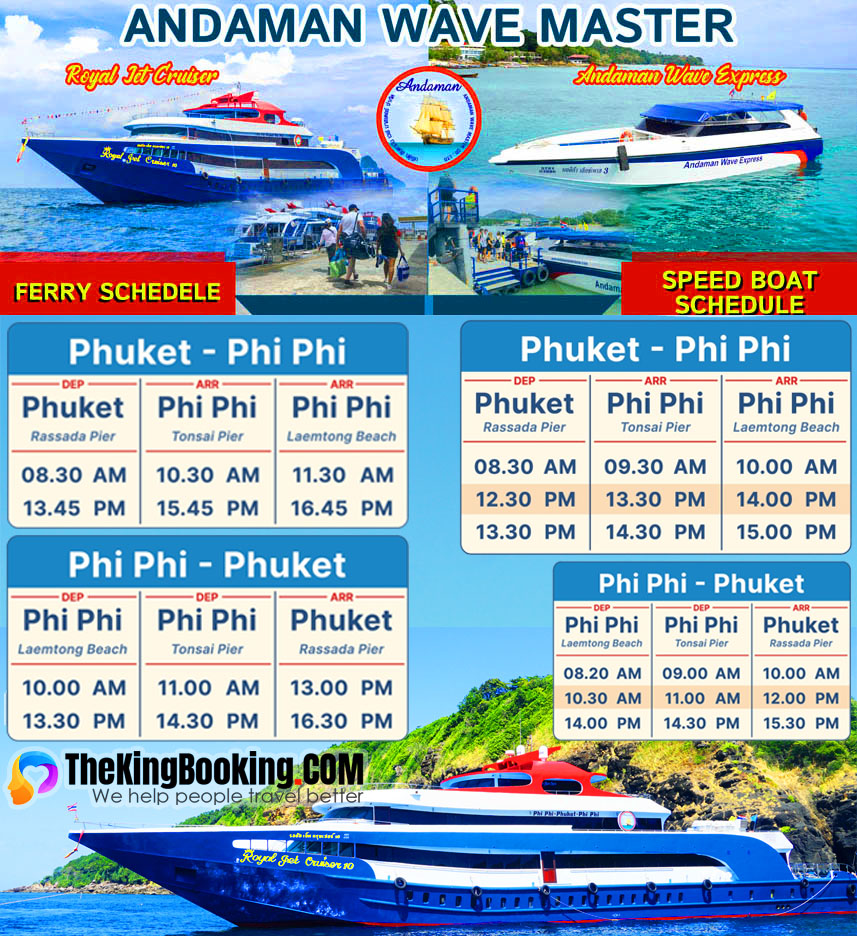 Phi Phi ferry schedule